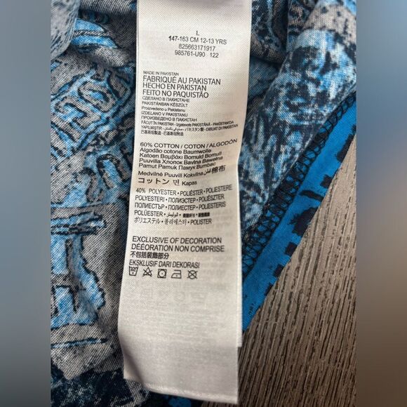 Hurley Blue Graphic T-Shirt - Picture 4 of 4